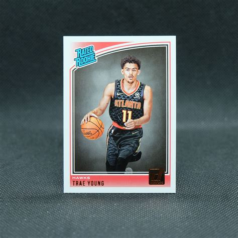 trae young rated rookie card